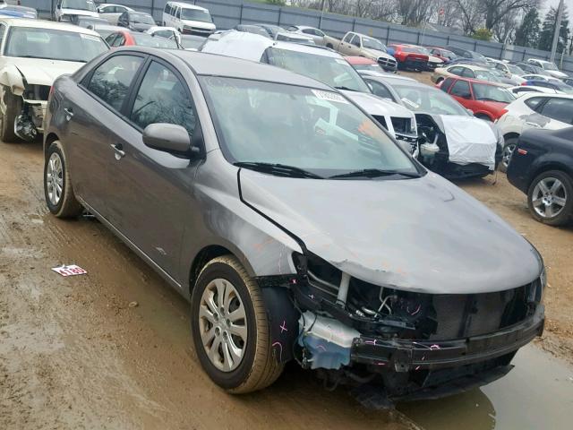 KNAFU4A26C5611256 - 2012 KIA FORTE EX SILVER photo 1