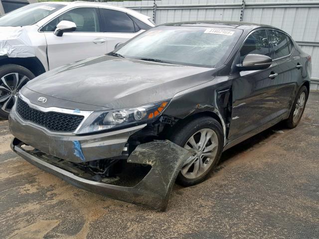 5XXGN4A74DG212441 - 2013 KIA OPTIMA EX BROWN photo 2