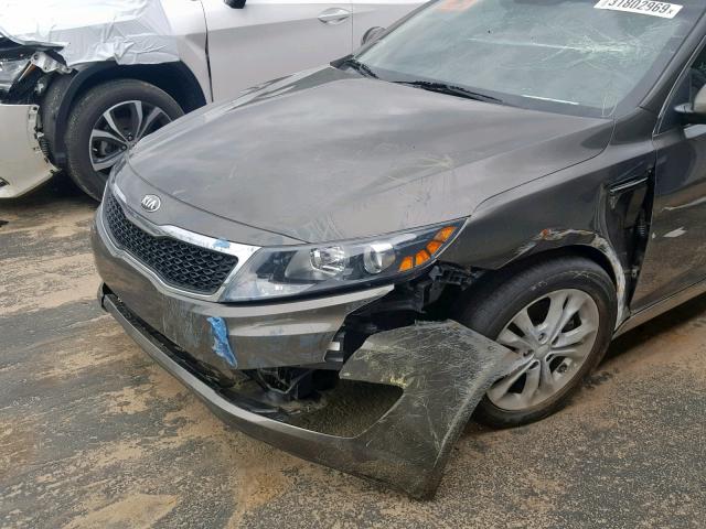 5XXGN4A74DG212441 - 2013 KIA OPTIMA EX BROWN photo 9