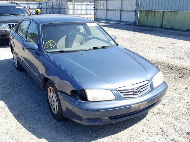 1YVGF22C415222829 - 2001 MAZDA 626 ES BLUE photo 1