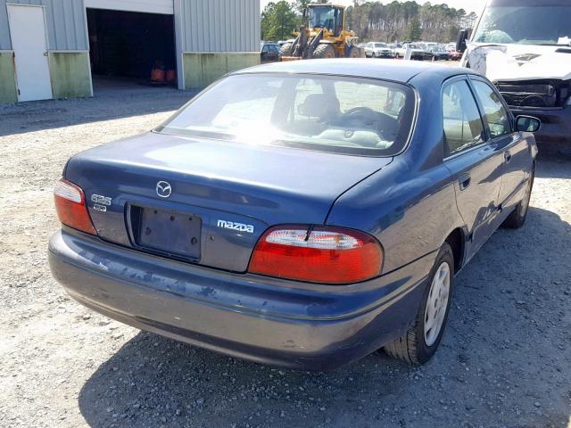 1YVGF22C415222829 - 2001 MAZDA 626 ES BLUE photo 4