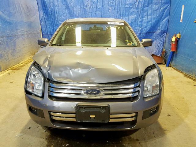 3FAFP07Z96R190776 - 2006 FORD FUSION SE GRAY photo 9