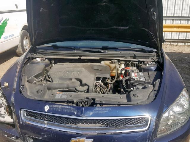 1G1ZC5E10BF398235 - 2011 CHEVROLET MALIBU 1LT 蓝色 照片 7