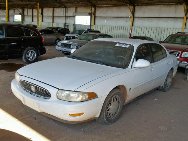 1G4HR54K9YU117190 - 2000 BUICK LESABRE LI WHITE photo 2