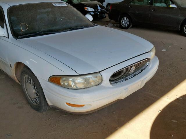 1G4HR54K9YU117190 - 2000 BUICK LESABRE LI WHITE photo 9