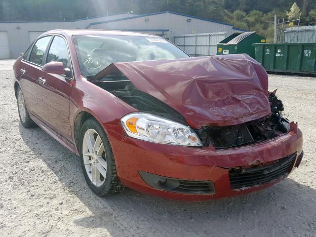 2G1WC5EM2B1143669 - 2011 CHEVROLET IMPALA LTZ RED photo 1