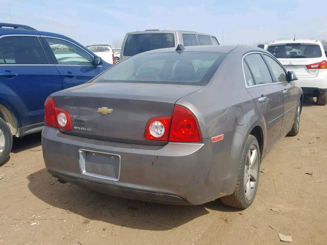 1G1ZC5E08CF146208 - 2012 CHEVROLET MALIBU 1LT 棕色 照片 4