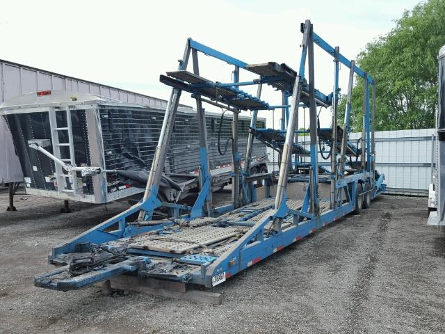 5E0AH14487G101501 - 2007 CAR TRAILER BLUE photo 3