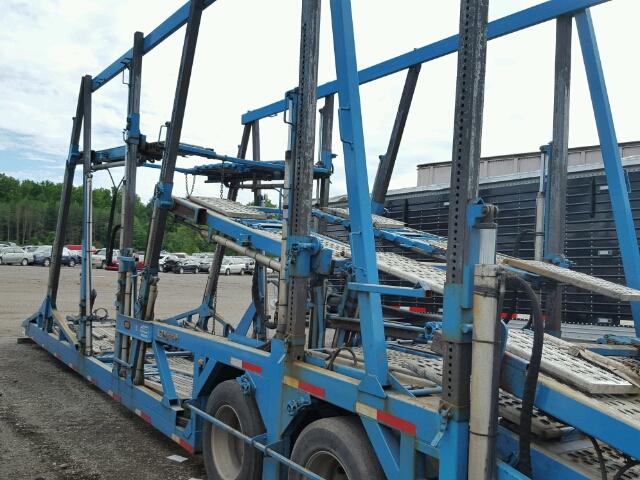 5E0AH14487G101501 - 2007 CAR TRAILER BLUE photo 4