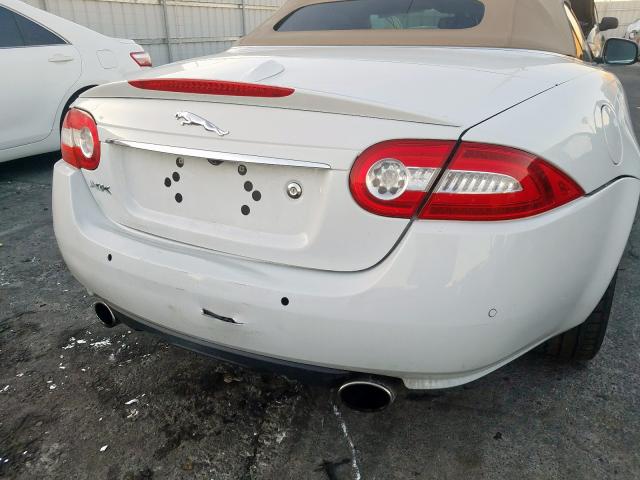 SAJWA4GB1CLB47201 - 2012 JAGUAR jaguar xk  photo 9