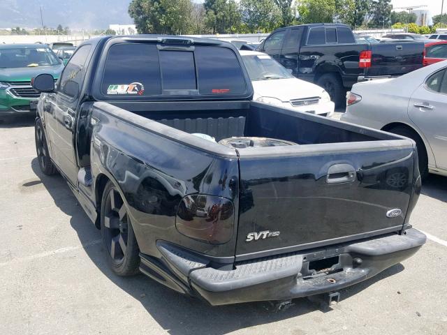 2FTRF073X3CA82693 - 2003 FORD F150 SVT L BLACK photo 3