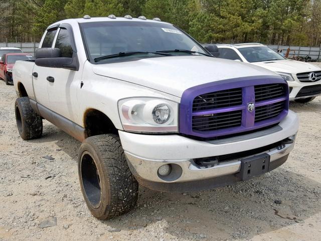 1D7KS28C26J193211 - 2006 DODGE RAM 2500 S თეთრი ფოტო 1