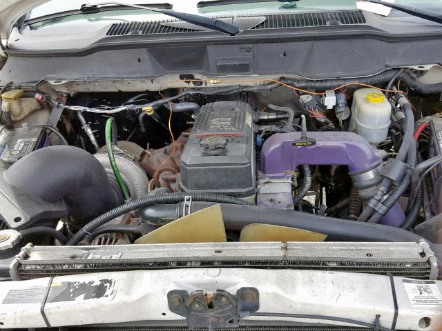 1D7KS28C26J193211 - 2006 DODGE RAM 2500 S თეთრი ფოტო 7