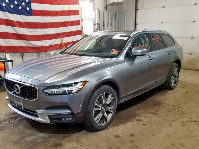 YV4A22NL8H1000893 - 2017 VOLVO V90 CROSS GRAY photo 2