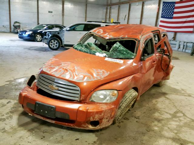 3GNDA23D38S621639 - 2008 CHEVROLET HHR LT ORANGE photo 2