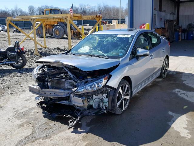 4S3GKAL67H3625519 - 2017 SUBARU IMPREZA SP SILVER photo 2