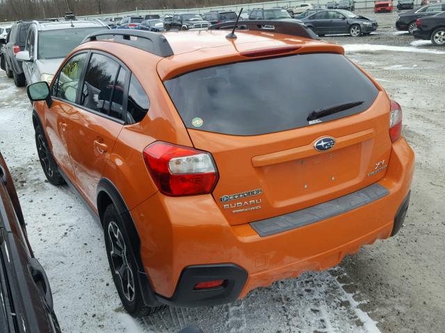 JF2GPAVC6E8277555 - 2014 SUBARU XV CROSSTR ORANGE photo 3