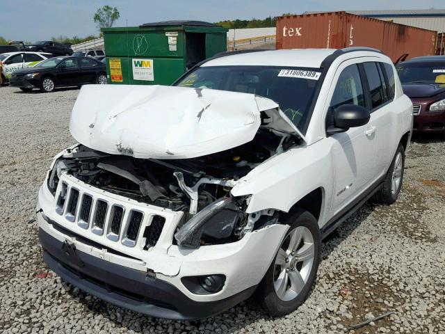 1C4NJCBA2GD687835 - 2016 JEEP COMPASS SP 白色 照片 2