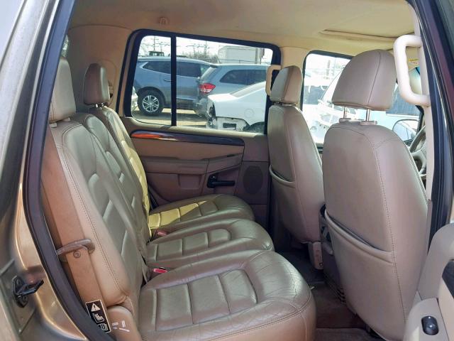 1FMZU75E92ZA50124 - 2002 FORD EXPLORER L TAN photo 6