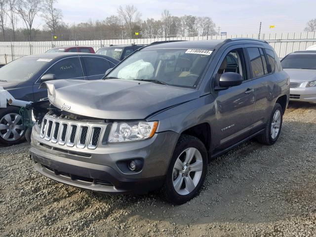 1C4NJCEB7DD276186 - 2013 JEEP COMPASS LA GRAY photo 2