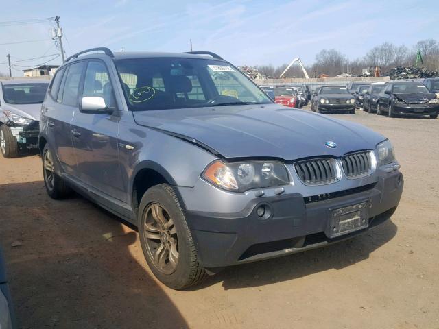 WBXPA93475WD19856 - 2005 BMW X3 3.0I GRAY photo 1