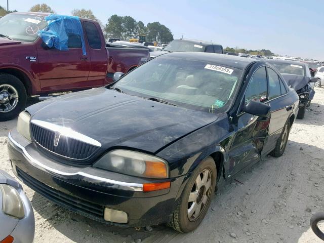 1LNHM86SX2Y674624 - 2002 LINCOLN LS BLACK photo 2