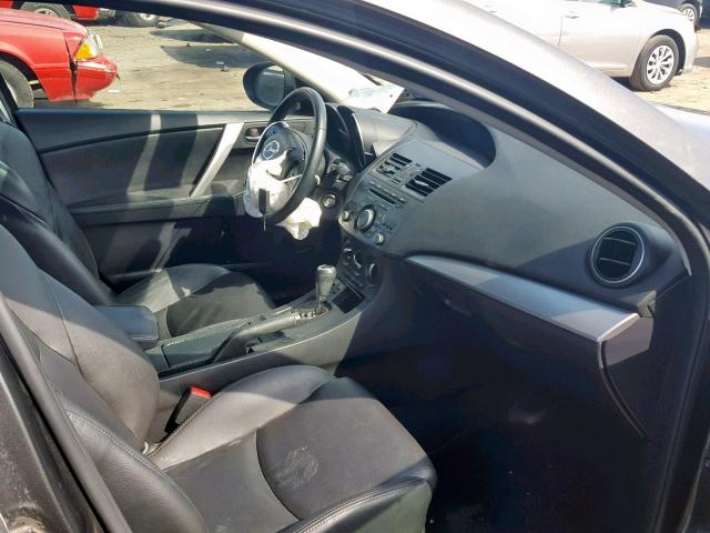 JM1BL1M74C1695157 - 2012 MAZDA 3 I GRAY photo 5