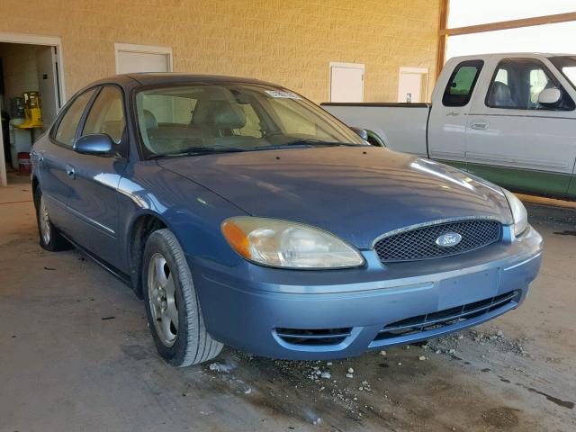 1FAFP56UX7A102977 - 2007 FORD TAURUS SEL BLUE photo 1