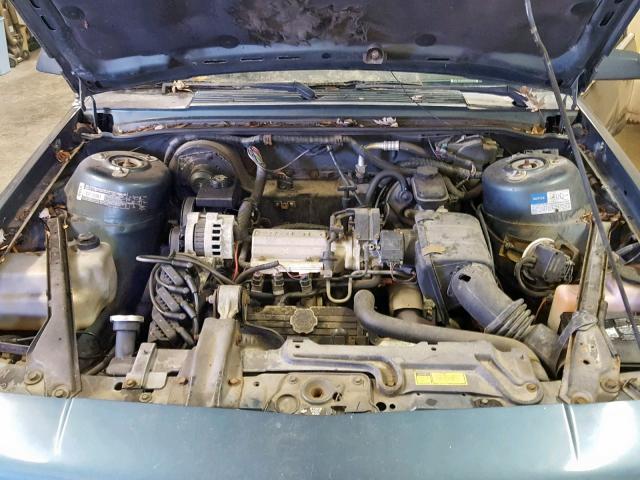 1G3AG55N6P6424601 - 1993 OLDSMOBILE CUTLASS CI BLUE photo 7