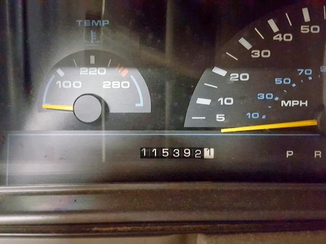1G3AG55N6P6424601 - 1993 OLDSMOBILE CUTLASS CI BLUE photo 8