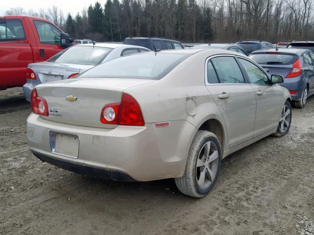 1G1ZC5E10BF115266 - 2011 CHEVROLET MALIBU 1LT 棕色 照片 4