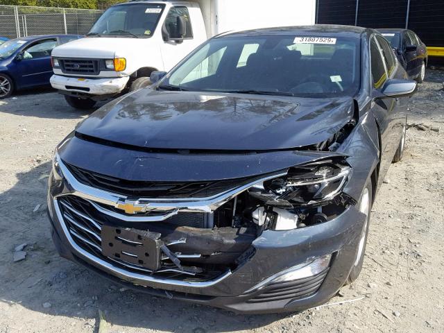 1G1ZC5ST8KF124397 - 2019 CHEVROLET MALIBU LS 灰色 照片 9