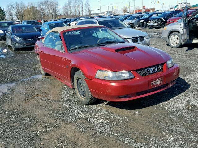 1FAFP45X13F314962 - 2003 FORD MUSTANG GT RED photo 1