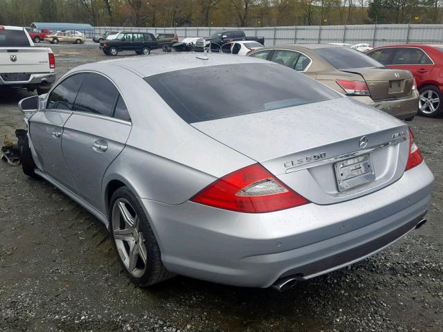 WDDDJ7CB0BA170978 - 2011 MERCEDES-BENZ CLS 550 GRAY photo 3