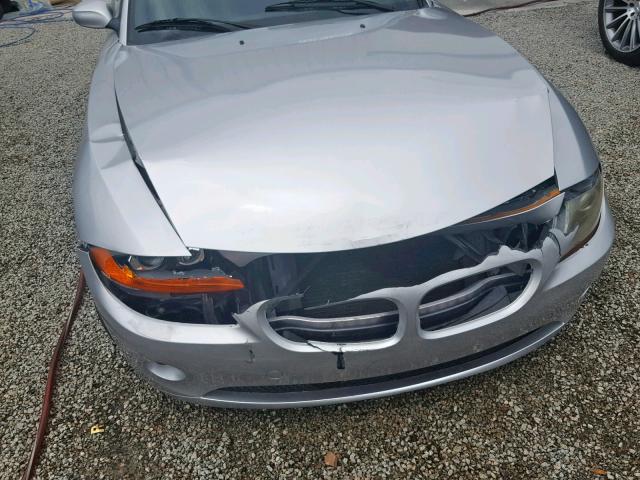 4USBT33423LR61566 - 2003 BMW Z4 2.5 SILVER photo 9