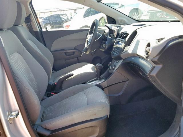 1G1JA5SH5E4228750 - 2014 CHEVROLET SONIC LS SILVER photo 5