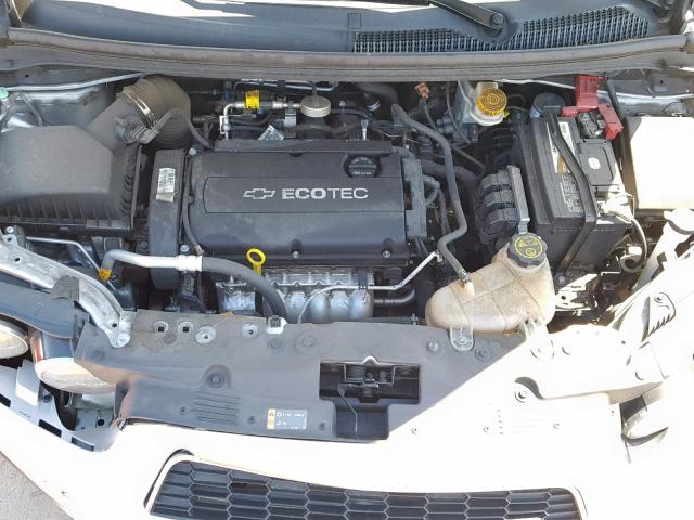 1G1JA5SH5E4228750 - 2014 CHEVROLET SONIC LS SILVER photo 7