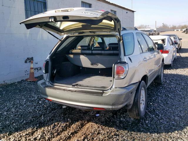 JTJHF10U820259748 - 2002 LEXUS RX 300 GRAY photo 4