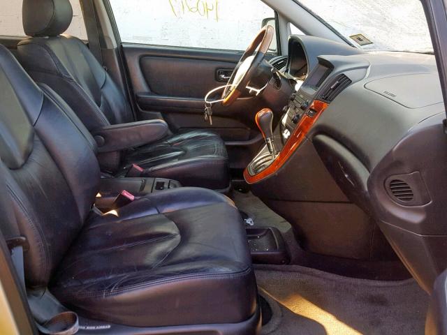 JTJHF10U820259748 - 2002 LEXUS RX 300 GRAY photo 5