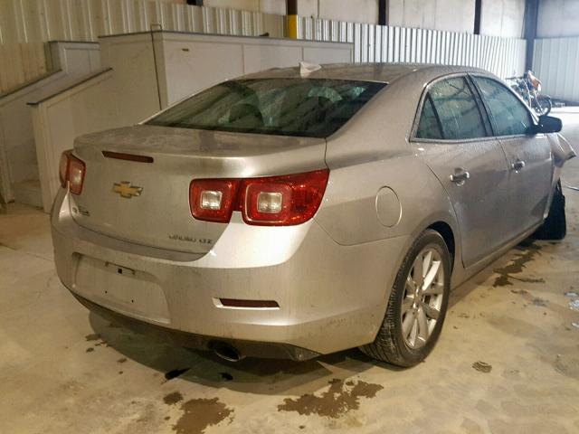 1G11F5SL4FU133913 - 2015 CHEVROLET MALIBU LTZ GRAY photo 4