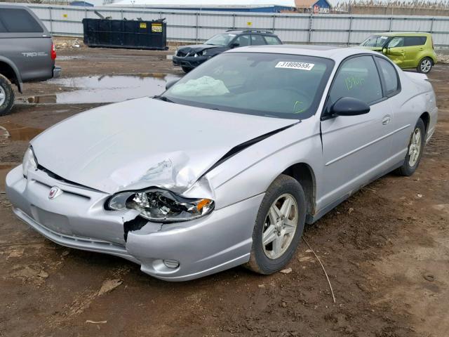 2G1WW12E449261532 - 2004 CHEVROLET MONTE CARL 银色 照片 2