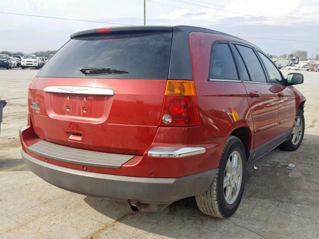 2A4GM68416R693909 - 2006 CHRYSLER PACIFICA T MAROON photo 4