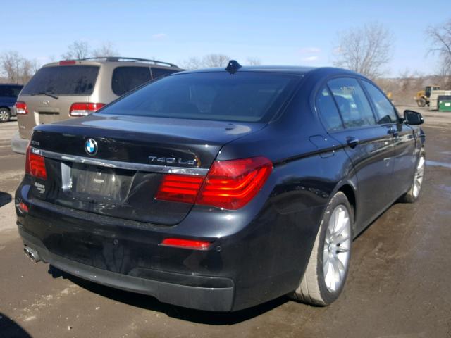 WBAYG6C5XFD383775 - 2015 BMW 740 LD BLACK photo 4