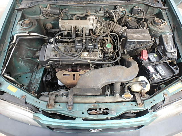 JT2EL55D7S0004581 - 1995 TOYOTA TERCEL STD GREEN photo 7