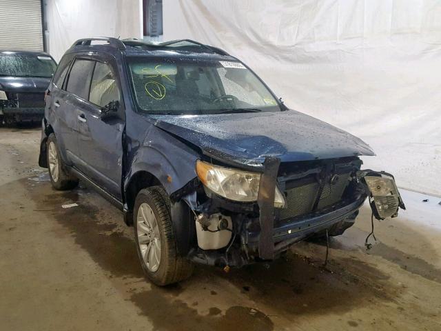 JF2SHAEC2BH744554 - 2011 SUBARU FORESTER L BLUE photo 1