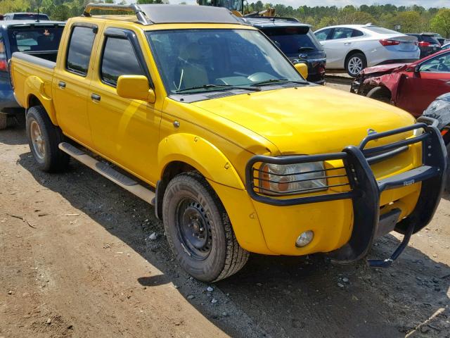 1N6ED27TX3C421875 - 2003 NISSAN FRONTIER C YELLOW photo 1