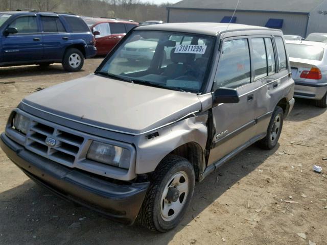 2CNBJ1365T6955153 - 1996 GEO TRACKER BEIGE photo 2