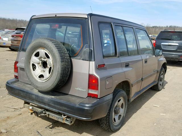 2CNBJ1365T6955153 - 1996 GEO TRACKER BEIGE photo 4