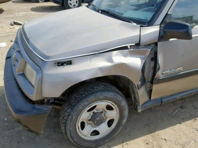 2CNBJ1365T6955153 - 1996 GEO TRACKER BEIGE photo 9