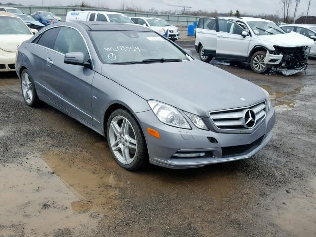 WDDKJ5KB6CF178049 - 2012 MERCEDES-BENZ E 350 GRAY photo 1